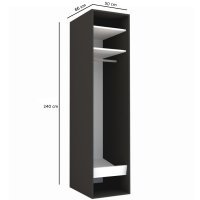 DULAP LEX 50-240-66 D GRI/DECOR K001